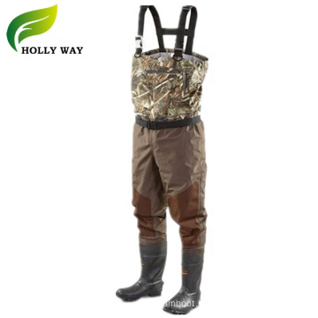 Rubber Boots Waders in Camo Pattern